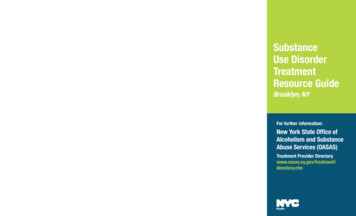 Substance Use Disorder Treatment Resource Guide