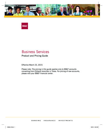 Business Services - BB&T