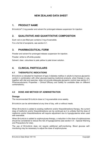 NEW ZEALAND DATA SHEET 1. PRODUCT NAME - Medsafe