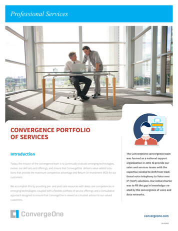 Professional Services - ConvergeOne