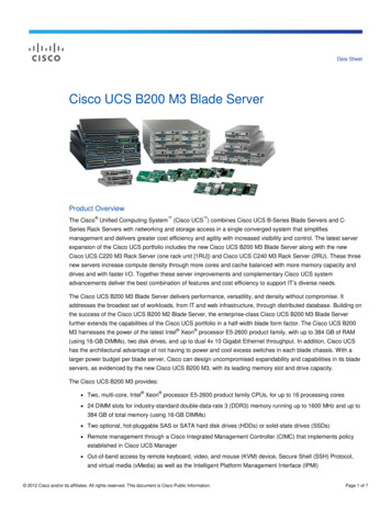 Cisco UCS B200 M3 Blade Server