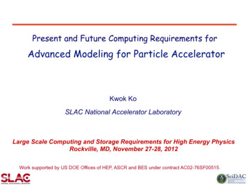 Advanced Modeling For Particle Accelerator