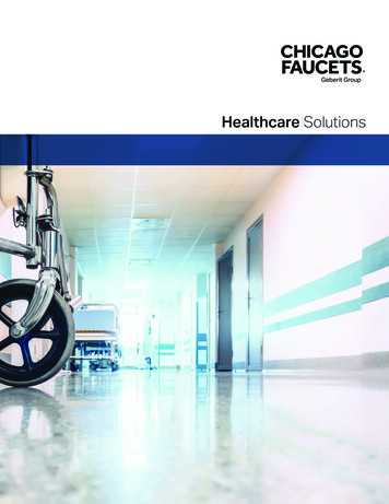 Healthcare Solutions - Chicago Faucets