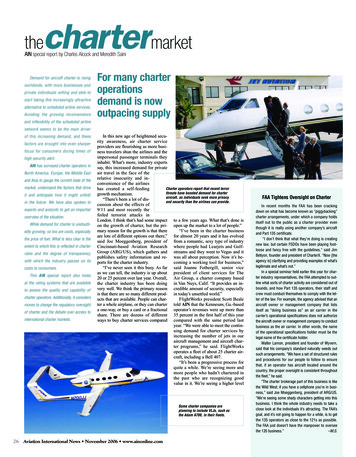 Charter Market - Aviation International News Business .