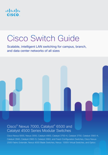 Cisco Switch Guide - Bbcusa 