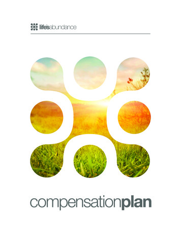 Compensation Plan - Life's Abundance