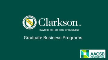 Graduate Business Programs - The MBA Tour – The World .