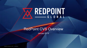 RedPoint CVS Overview
