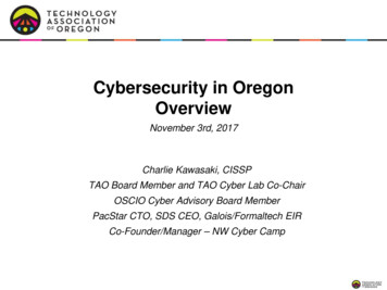 Cybersecurity In Oregon Overview