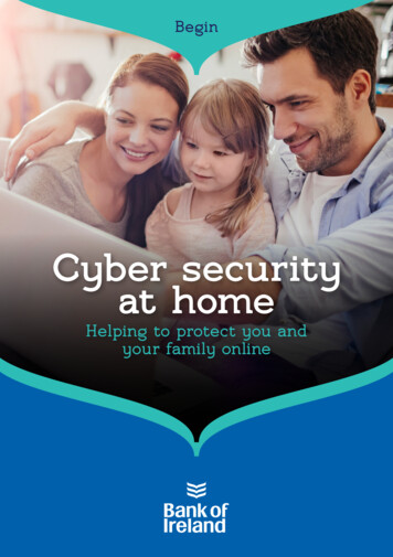 Cyber Security At Home - Bank Of Ireland