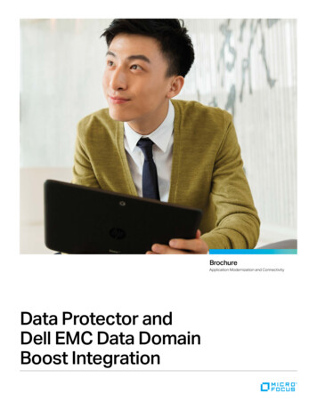 Data Protector And Dell EMC Data Domain Boost Integration