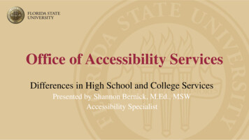 Office Of Accessibility Services - Dsst.fsu.edu