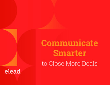 Communicate Smarter - Info.elead-crm 