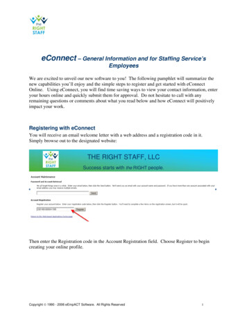 EConnect – General Information And For Staffing Service’s .
