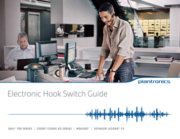 Electronic Hook Switch Guide - Headsets Direct