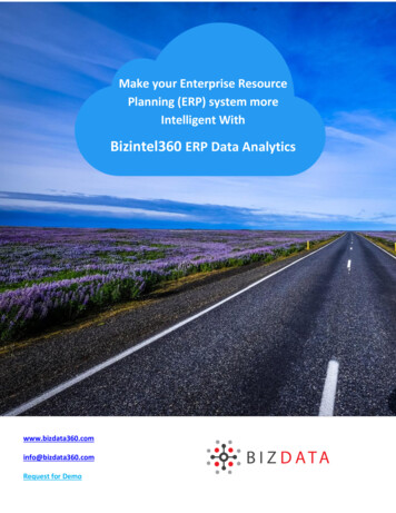 Bizintel360 ERP Data Analytics - Bizdata Inc.