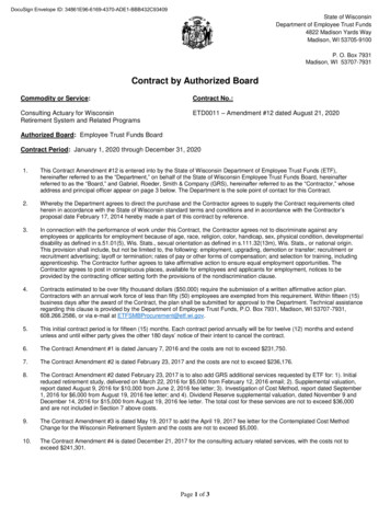 Contract By Authorized Board - Wisconsin