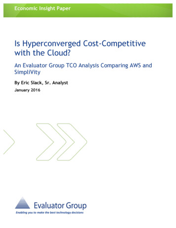 Is Hyperconverged Cost-Competitive With The Cloud?