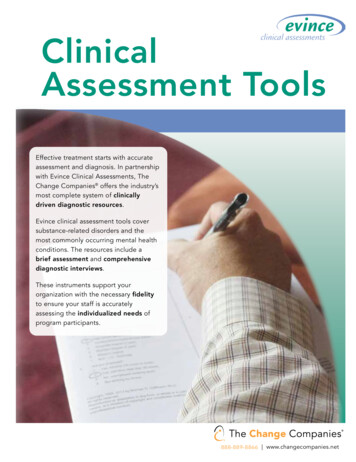 Clinical Assessment Tools