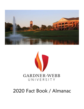 2020 Fact Book / Almanac - Gardner-webb.edu