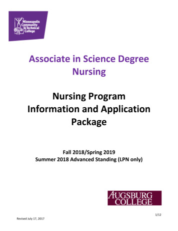 Associate In Science Degree Nursing Nursing Program .