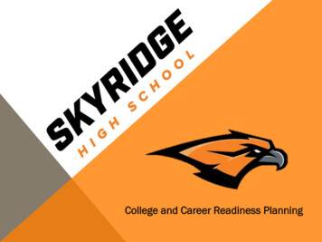 College And Career Readiness Planning