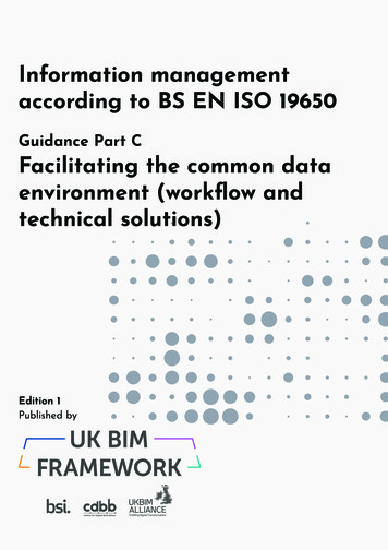 Information Management According To BS EN ISO 19650