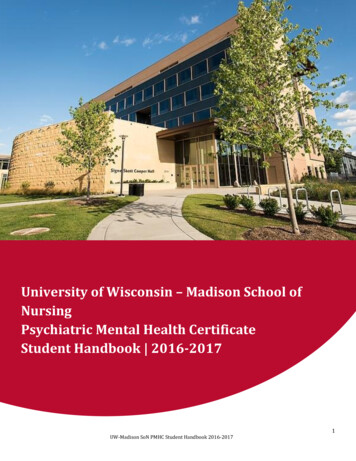University Of Wisconsin Madison School Of Nursing .