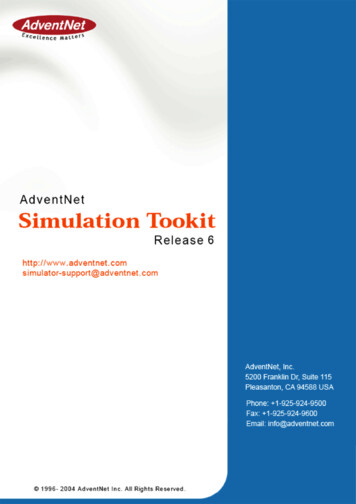 AdventNet Simulation Toolkit 6 :: Help Documentation