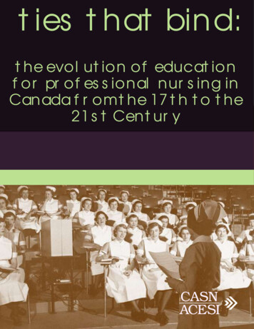 The Evolution Of Education For Professional Nursing In .