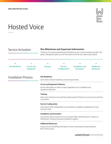 Hosted Voice - Windstream Enterprise