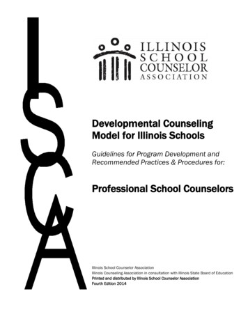Professional School Counselors - ISBE