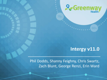 Intergy V11 - EHR Software, Revenue Cycle Management