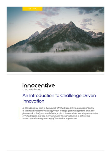 An Introduction To Challenge Driven Innovation