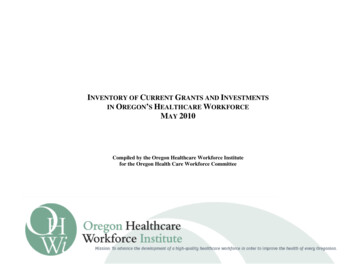 INVENTORY OF CURRENT GRANTS AND NVESTMENTS IN 