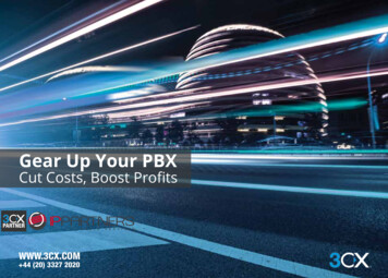 Gear Up Your PBX