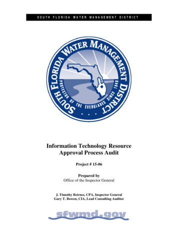 Information Technology Resource Approval Process Audit