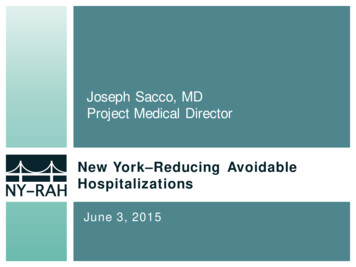 Joseph Sacco, MD Project Medical Director