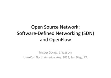 Open Source Network: Software-Defined Networking 