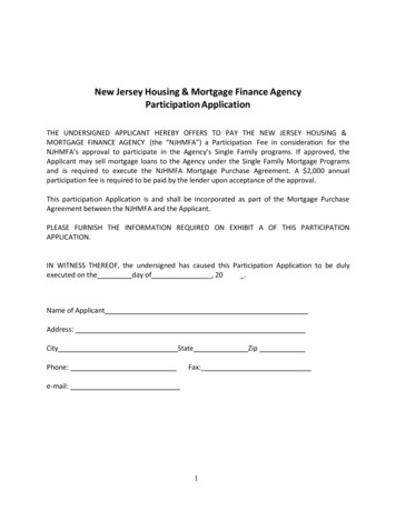 New Jersey Housing & Mortgage Finance Agency