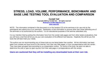TOOL EVALUATION, COMPARISON AND RANKING