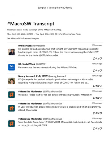 #MacroSW Transcript