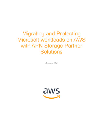 Migrating And Protecting Microsoft Workloads On AWS 