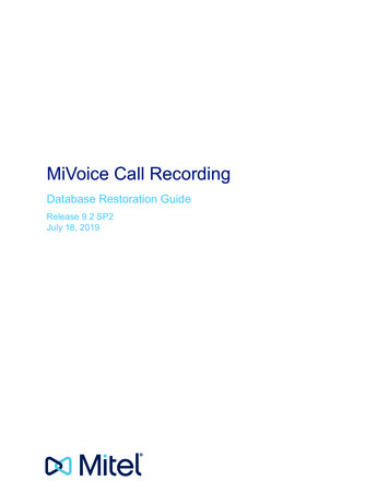 MiVoice Call Recording - Phonesystemhelp.info