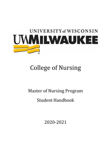 Master Of Nursing - UWM