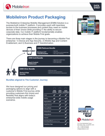 MobileIron Product Packaging - Insight