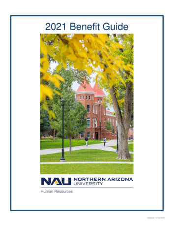 2021 Benefit Guide - In.nau.edu Northern Arizona University