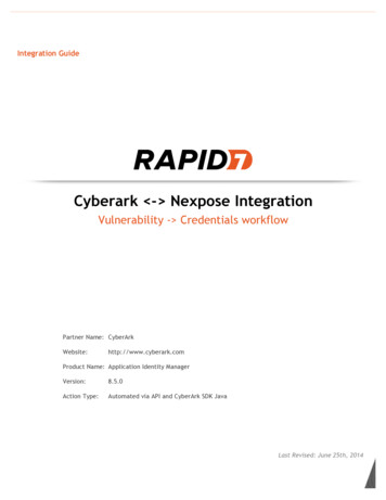 Integration Guide CyberArk - Rapid7
