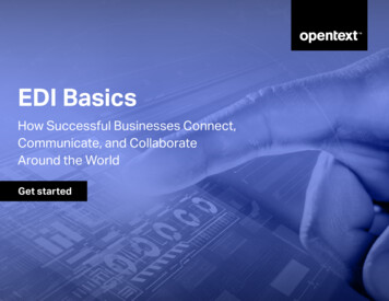 EDI Basics - OpenText