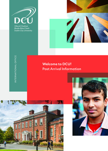 Welcome To DCU!